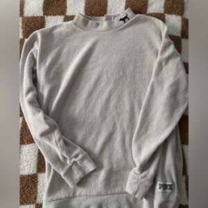 Terry Cloth VS Pink Crew Neck